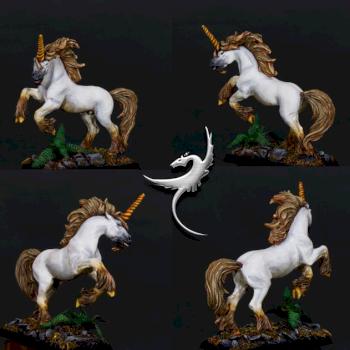 Silvermaine, Unicorn by ar2roo