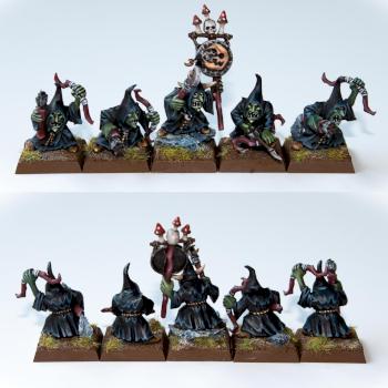 Night Goblin archers by Pancracio Goblin