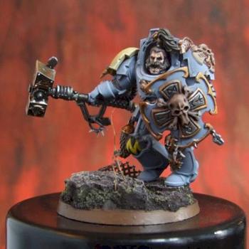 Space Wolves Wolf Guard Terminator nr4, Hammer man by turbo