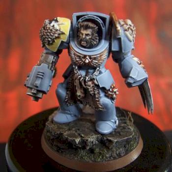 Space Wolves Wolf Guard Terminator nr3, Volwerin by turbo