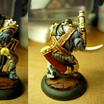 Cryx Quartermaster by BrightRedRazor