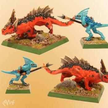 Salamander with handler by VirCAT