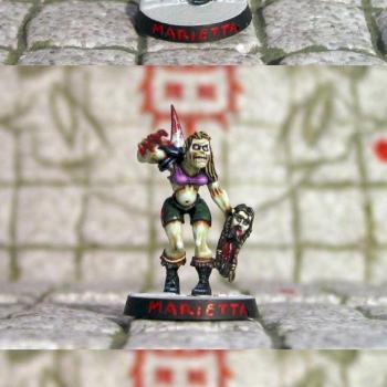 Bloodbowl Nekromanten Zombie Marietta by Kharnon