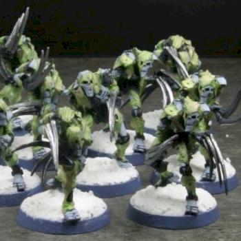 Necron Flayed Ones by Lomingen