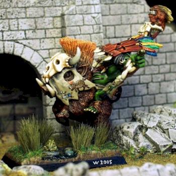 Mounted Orc Shaman by Daya