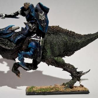 DarkElves Echsenreiter by magichands