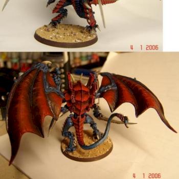 Winged Hive Tyrant by Ziemi