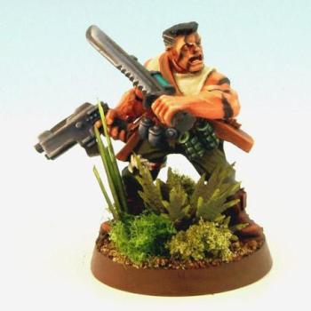 Sly Marbo of the Catachan Imperial Guard by toyogre