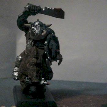 Orc Warlord on boar by N3rd 6uy