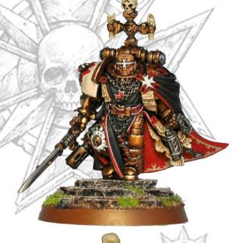 High Marshall Helbrecht - Black Templar by AkhRa