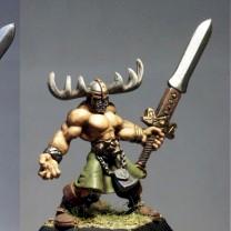 Horned barbarian by PORTA