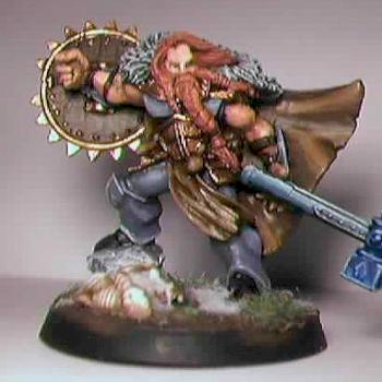 Wolfslord mit Hammer by Azmudan