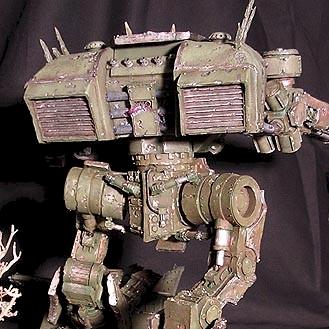 Chaos Warhound on Valkyrie (backside) by Lexx100