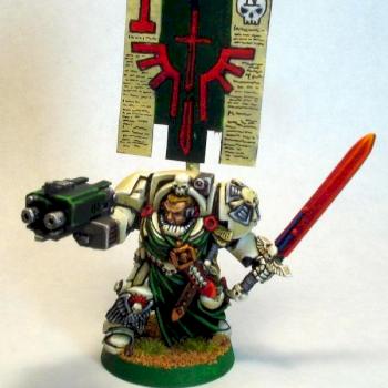 Deathwing Terminator Captain by eaglewing