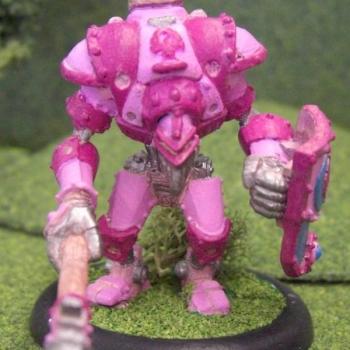 Breast Cancer Brawl Minis by shortandloud