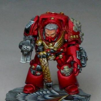 Blood Angels Terminator Captain Rogue Trader era by nels0nmac