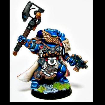 Ultramarine Honor Guard by yeoldemodelshoppe