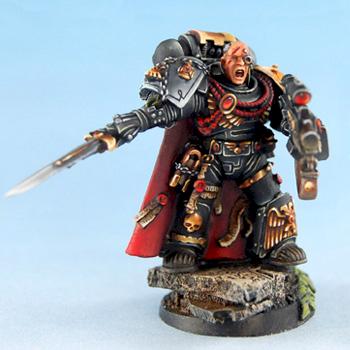 40K Black Templars Master of Recruits by olivka