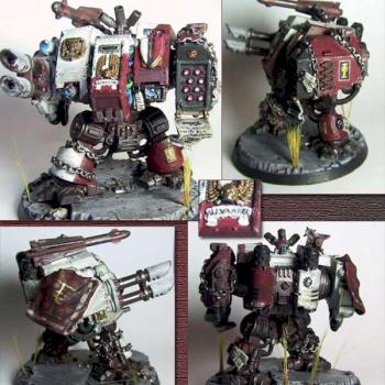 Alexander, a Grey Knight entombed in a Dreadnought by Risen