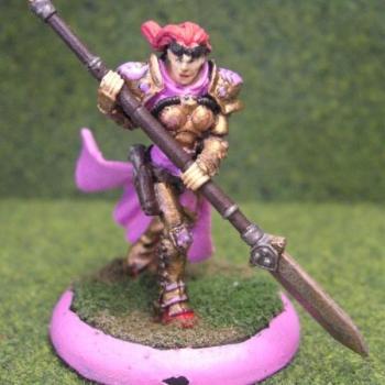 Breast Cancer Brawl Minis by shortandloud