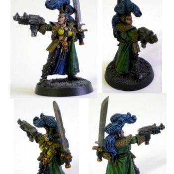 Necromunda Escher Gangboss by Der Z