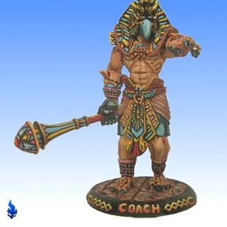 blood bowl - coach team kemri - reaper miniature by borak