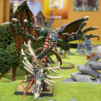 Wood elf forest dragon by Jovey