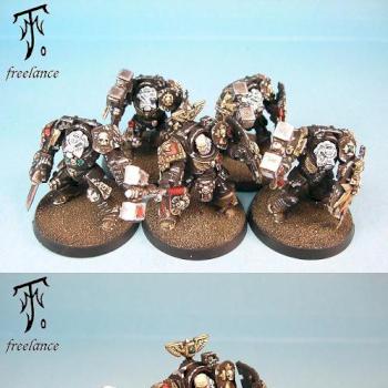 black templar terminator squad by ARIAKAS
