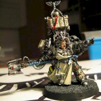 Librarian in Terminator armour by ZleenoN