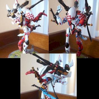 Eldar Wraithlord Frolicing! by candypalmer