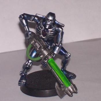 Necron warrior by Allucard Hellsing