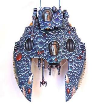 blue dragon eldar falcon by aurelio