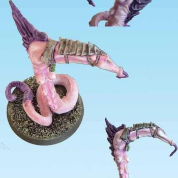Slaanesh Mount by Lord Korhyl