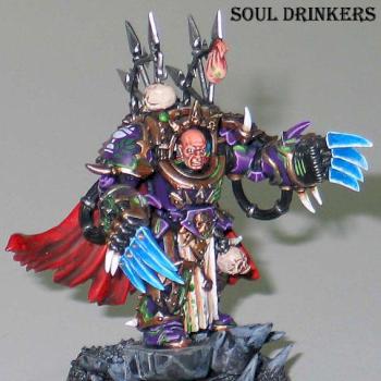 Soul Drinker Chaos Captain/Lord by Redhand