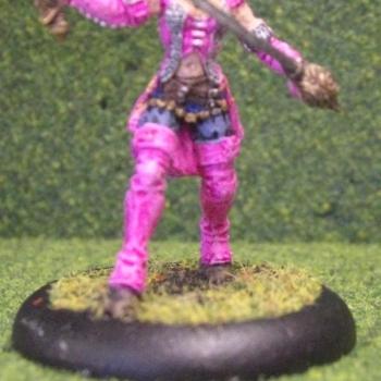 Breast Cancer Brawl Minis by shortandloud