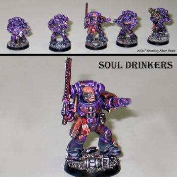 Soul Drinker squad by Redhand