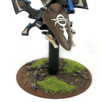 Eldar Zahr-Tann Autarch on jetbike by RonSaikowski