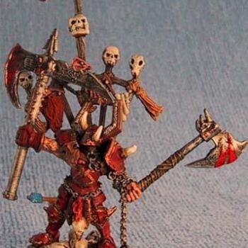 Khorne Warlord by isderf