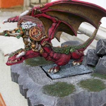 Orc Boss on Wyvern by DragonMRU