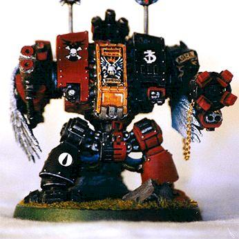 Blood Angels Dreadnought by asher40