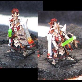 High Elf Commander by TotemicDevice