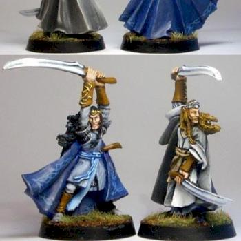 Elladan and Elrohir by lumpy