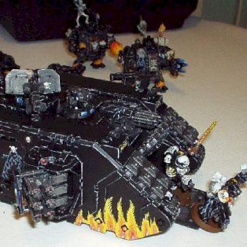 damned legion land raider crusader by legion.damnes