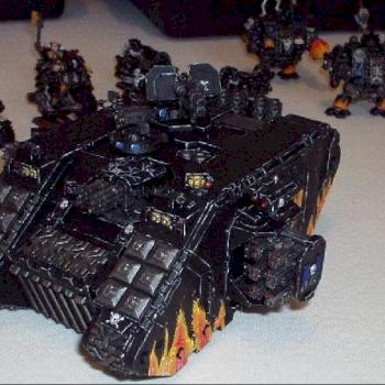 damned legion land raider crusader by legion.damnes