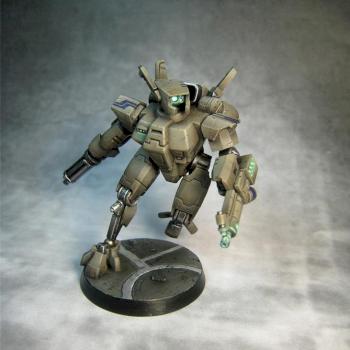 Tau Battlesuit, Oz Golden Demon finalist by spiffymagee