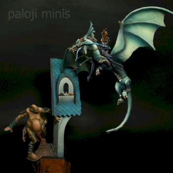 Dragon Vs Giant by paloji