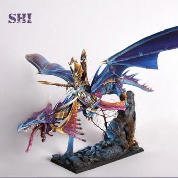 High Elf Lord on Dragon by Shizune