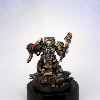 Space Marines Chaplain in Terminator Armour by rc555