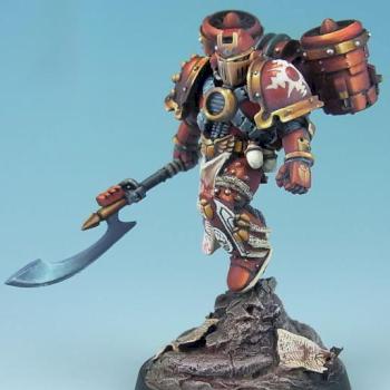 Pre-Heresy Thousand Sons Assault Marine by QiaoZhong