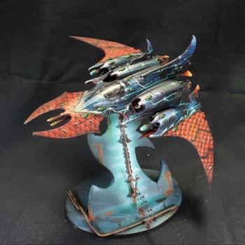 Razorwing Dark eldars by Aphorys